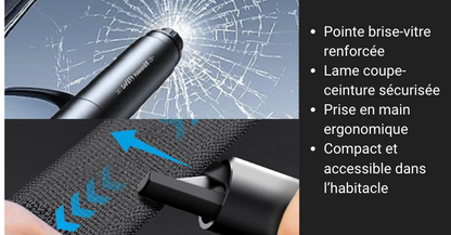 kit Balise de Signalement V16 Rechargeable - Sécurité Routière Maximale